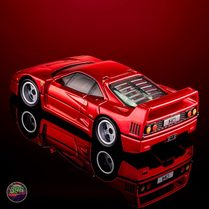 [PREORDER] Hot Wheels - Ferrari F40 Red Chrome RLC – 1:64 Hot Wheels Diecast Model