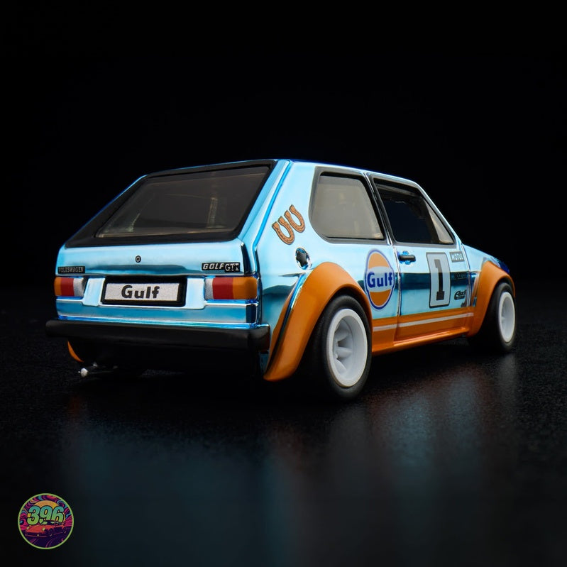 [PREORDER] Hot Wheels RLC - 1976 Volkswagen Golf Mk1 GTI Gulf Livery – 1:64 Hot Wheels Diecast Model