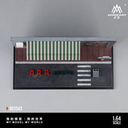 [PREORDER] MoreArt - Hong Kong Style Tea Restaurant Diorama Scene Set Model No. 901343 – 1:64 MoreArt Resin Diorama