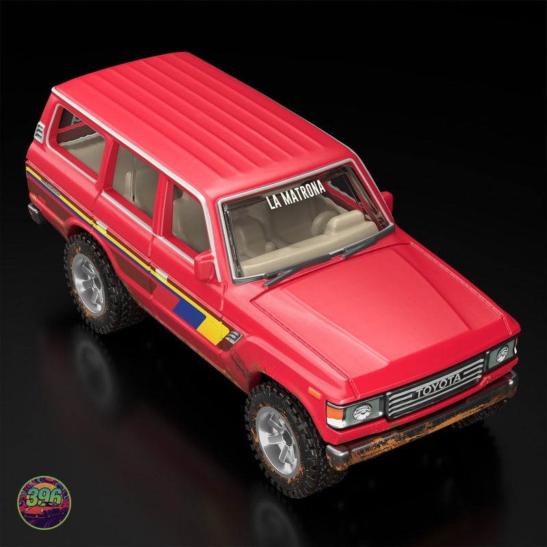 [PREORDER] Hot Wheels - Toyota Land Cruiser FJ60 'Loco x Volver Maluma' – 1:64 Hot Wheels Diecast Model