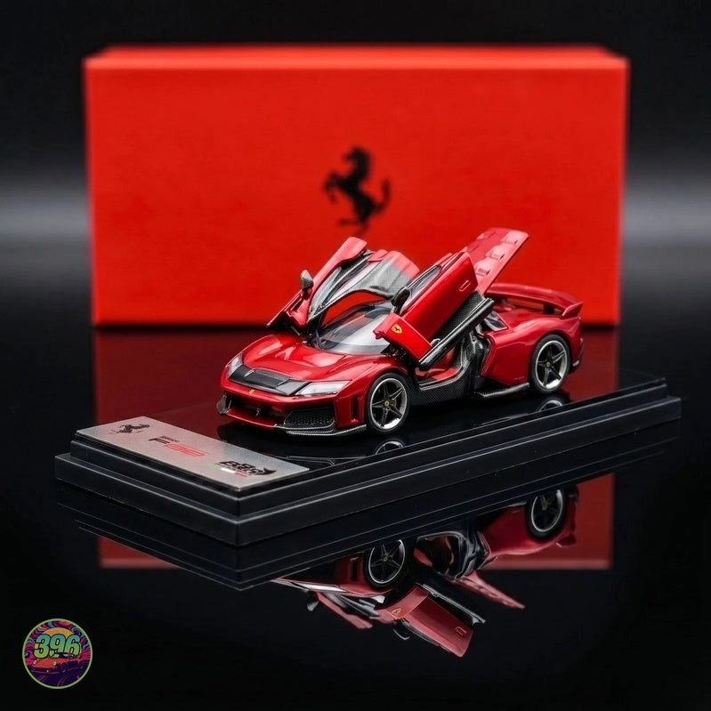 [PREORDER] BBR x AR Box - Ferrari F80 in Rosso Corsa Red – 1:64 BBR Diecast Model