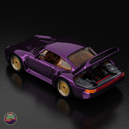 [PREORDER] Hot Wheels RLC - Porsche 959 in Purple Metallic – 1:64 Hot Wheels Diecast Model