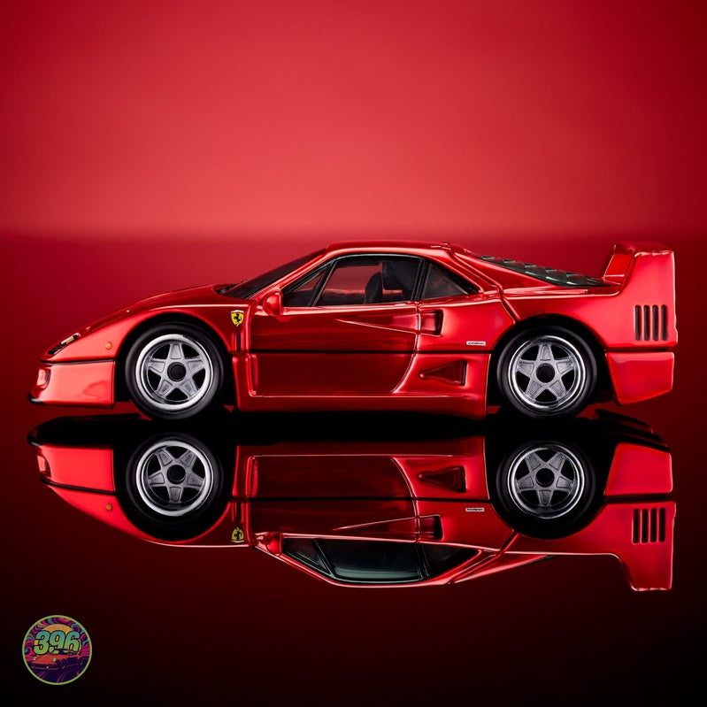 [PREORDER] Hot Wheels - Ferrari F40 Red Chrome RLC – 1:64 Hot Wheels Diecast Model