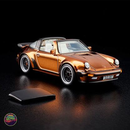 Hot Wheels RLC - Porsche 930 Turbo Targa in Bronze Metallic – 1:64 Hot Wheels Diecast Model