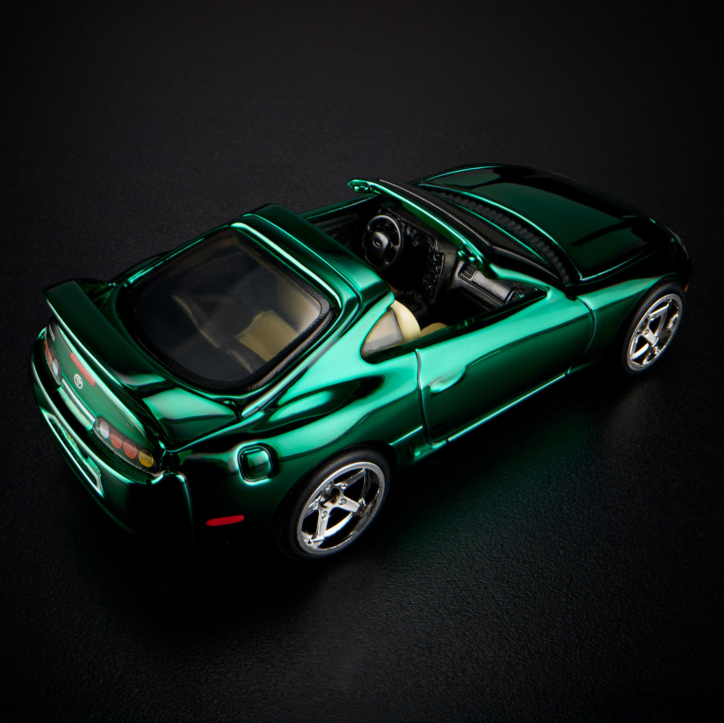 1997 Toyota Supra Dark Green – Hot Wheels Red Line Club RLC Exclusive 1:64 Diecast