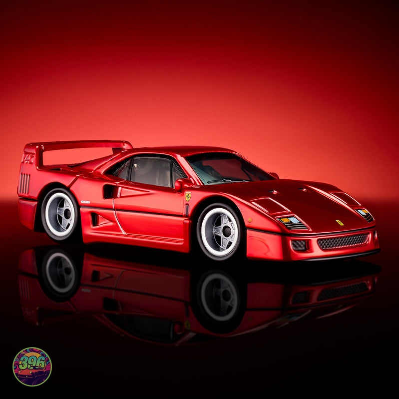 [PREORDER] Hot Wheels - Ferrari F40 Red Chrome RLC – 1:64 Hot Wheels Diecast Model