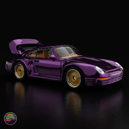 [PREORDER] Hot Wheels RLC - Porsche 959 in Purple Metallic – 1:64 Hot Wheels Diecast Model