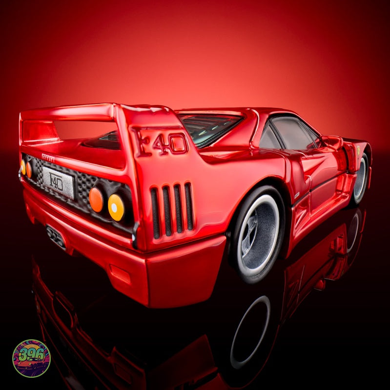 [PREORDER] Hot Wheels - Ferrari F40 Red Chrome RLC – 1:64 Hot Wheels Diecast Model