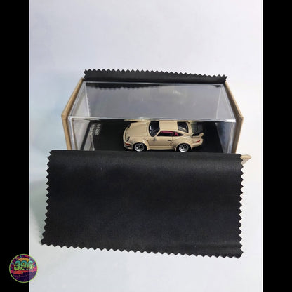 TimeMicro - RWB Porsche 964 in Cream – 1:64 TimeMicro Diecast Model