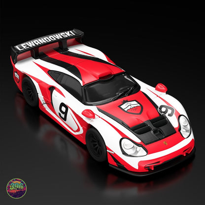 [PREORDER] Hot Wheels - Porsche 911 GT1 #9 Leylandowski Racing Livery – 1:64 Hot Wheels Diecast Model