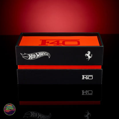 [PREORDER] Hot Wheels - Ferrari F40 Red Chrome RLC – 1:64 Hot Wheels Diecast Model