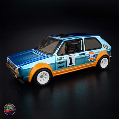 [PREORDER] Hot Wheels RLC - 1976 Volkswagen Golf Mk1 GTI Gulf Livery – 1:64 Hot Wheels Diecast Model