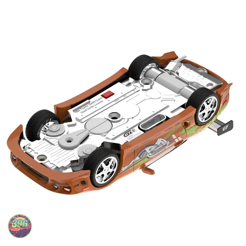 [PREORDER] GreenLight - Toyota Supra RC Orange Roadboy Livery with Remote Control Case – 1:64 GreenLight Diecast Model
