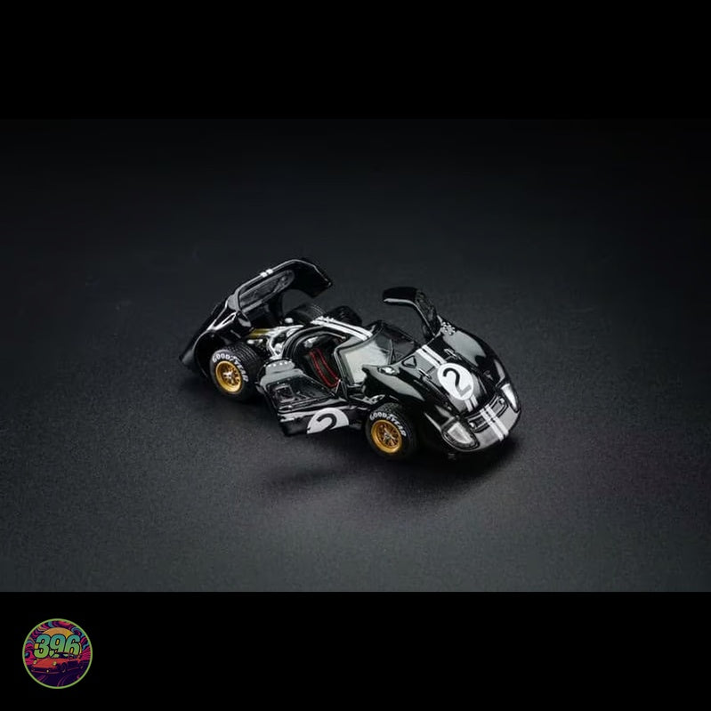[PREORDER] FG Model - Ford GT40 Mk II #2 1966 Le Mans Winner Black Livery – 1:64 FG Model Diecast Model