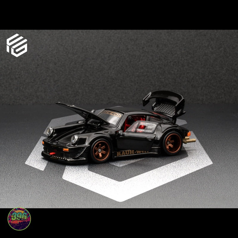 [PREORDER] FG Model - RWB 930 Black – 1:64 FG Model Diecast Model