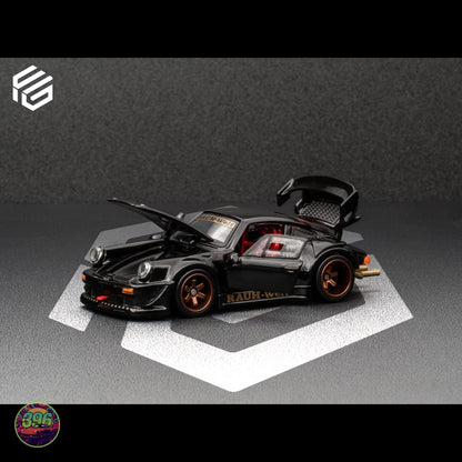 [PREORDER] FG Model - RWB 930 Black – 1:64 FG Model Diecast Model
