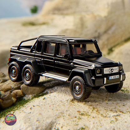 [PREORDER] Hot Wheels Elite – Mercedes-Benz G 63 AMG 6x6 in Black – 1:64 Hot Wheels Diecast Model