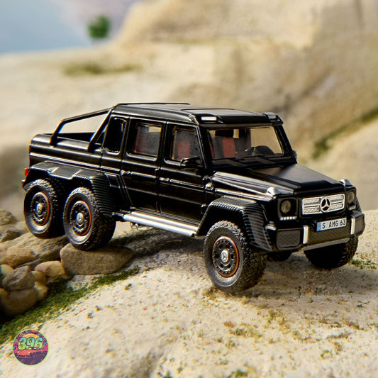[PREORDER] Hot Wheels Elite – Mercedes-Benz G 63 AMG 6x6 in Black – 1:64 Hot Wheels Diecast Model