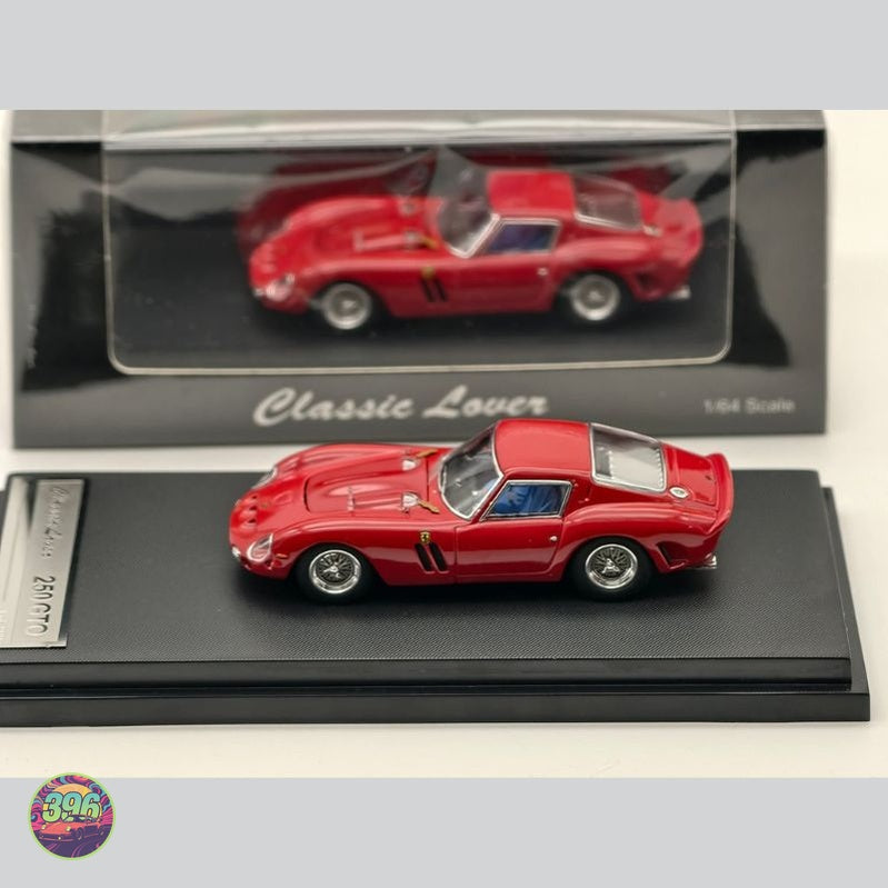 Classic Lover - Ferrari 250 GTO in Red – 1:64 Classic Lover Diecast Model
