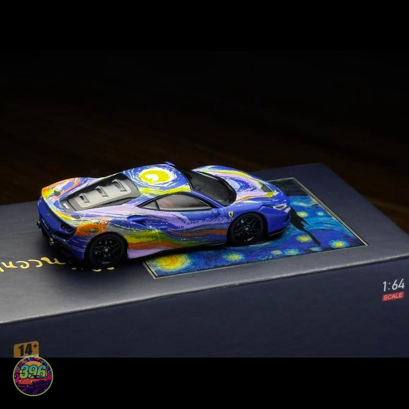 [PREORDER] Karium - Ferrari F8 Tributo Starry Night Edition – 1:64 Karium Diecast Model