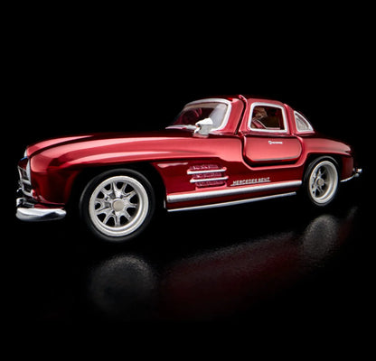 Hot Wheels RLC Exclusive '55 Mercedes-Benz 300 SL 1:64 Diecast - Spectraflame Oxblood