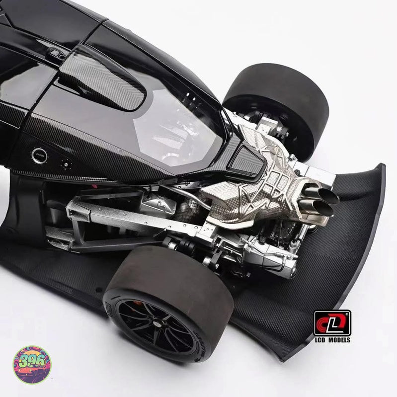 [PREORDER] LCD Models - McLaren Senna GTR Red/Black with Engine Display – 1:18 LCD Models Diecast Model