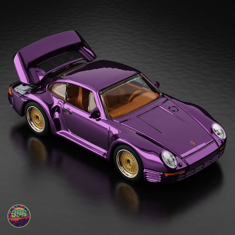 [PREORDER] Hot Wheels RLC - Porsche 959 in Purple Metallic – 1:64 Hot Wheels Diecast Model