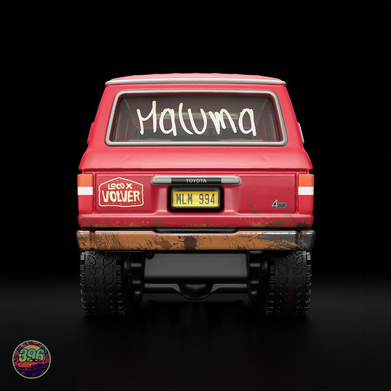 [PREORDER] Hot Wheels - Toyota Land Cruiser FJ60 'Loco x Volver Maluma' – 1:64 Hot Wheels Diecast Model