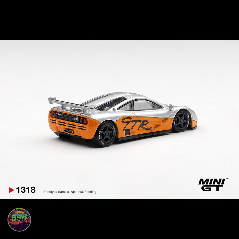 [PREORDER] Mini GT - McLaren F1 GTR #97 Orange & Silver Livery – 1:64 Mini GT Diecast Model