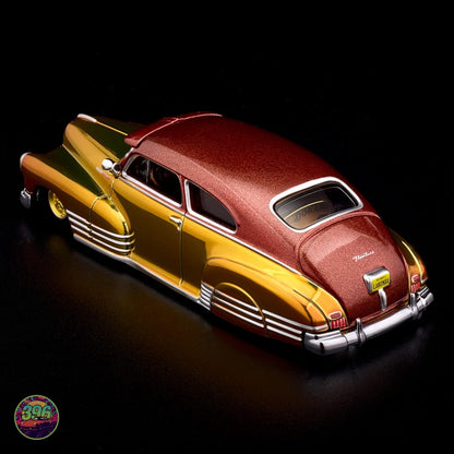 [PREORDER] Hot Wheels RLC Exclusive - 1948 Chevy Fleetline Lowrider in Gold & Red Candy – 1:64 Hot Wheels Diecast Model
