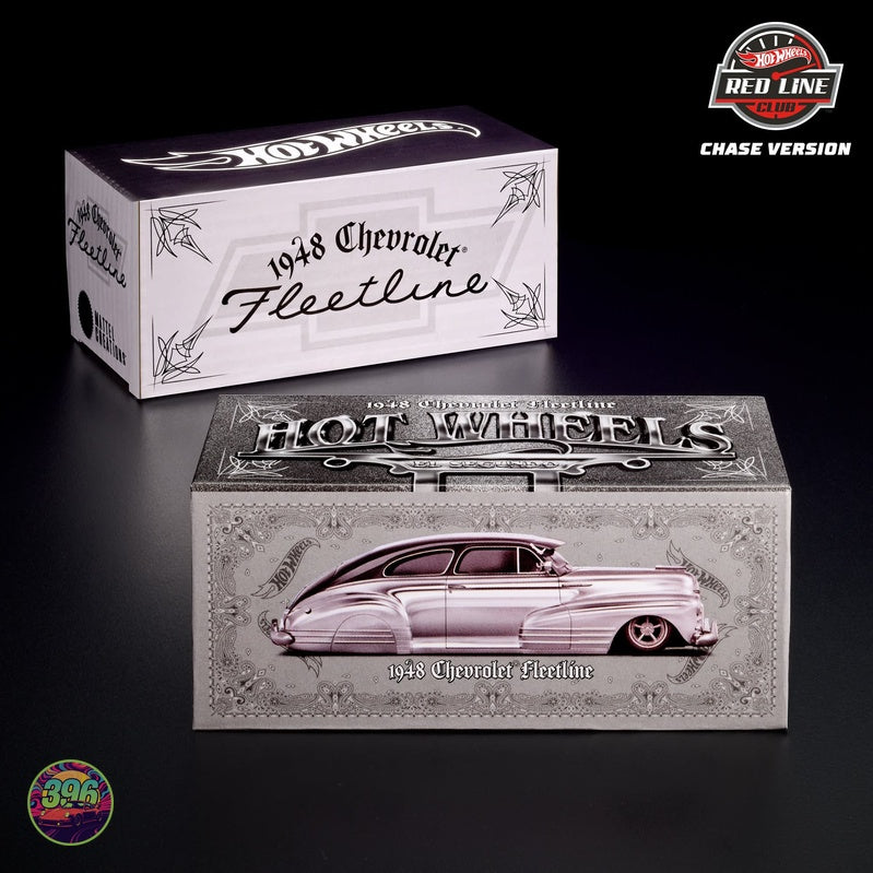 [PREORDER] Hot Wheels RLC Exclusive - 1948 Chevy Fleetline Lowrider in Gold & Red Candy – 1:64 Hot Wheels Diecast Model