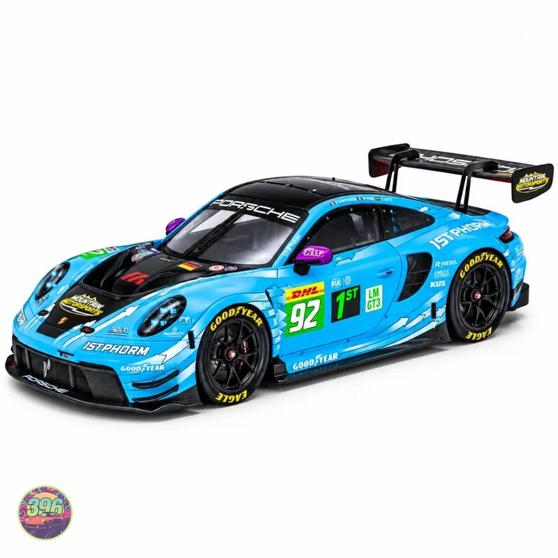 Trends Hobby - Porsche 911 GT3 R #92 Manthey 1st Phorm 2025 LeMans 24H LMGT3 Winner – 1:64 Trends Hobby Diecast Model
