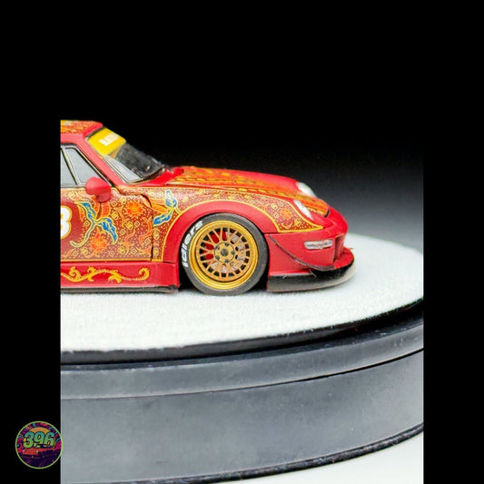 [PREORDER] PGM x Malaya Hobby - RWB Porsche 993 Batik 13 13th Anniversary Edition – 1:64 PGM Diecast Model