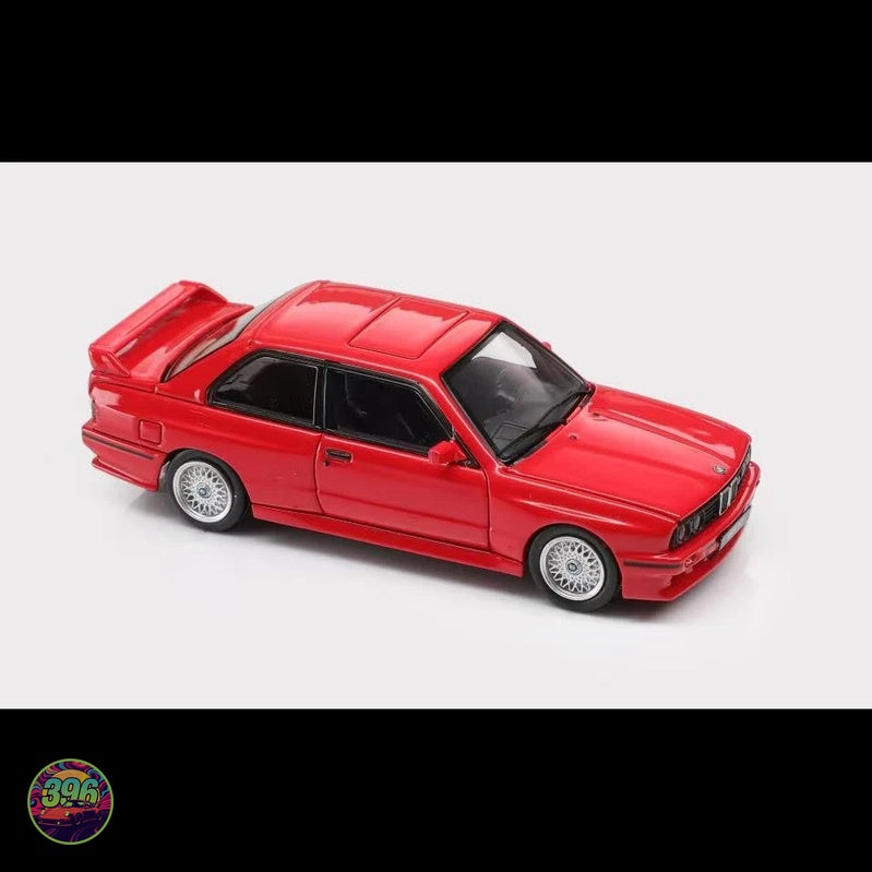 Mortal Model - BMW E30 M3 Sport Evolution in Pearl Red – 1:64 Mortal Model Diecast Model