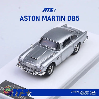 ATS Models - Aston Martin DB5 Silver Birch – 1:64 ATS Models Diecast Model