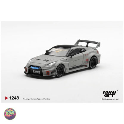 Mini GT - Nissan LB-Silhouette WORKS GT 35GT-RR Ver.1 Matt Grey – 1:64 Mini GT Diecast Model