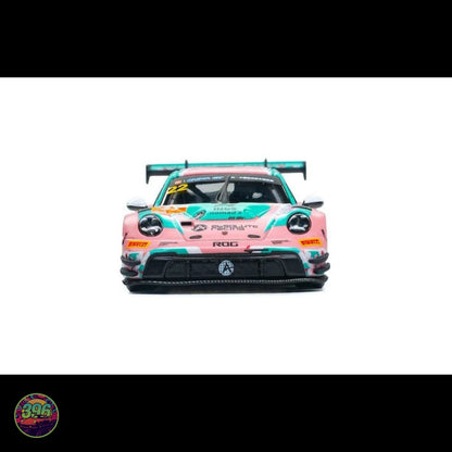 [PREORDER] AR Box - Porsche 911 GT3 R #22 China GT Ningbo Absolute Racing Pink Livery – 1:64 AR Box Diecast Model