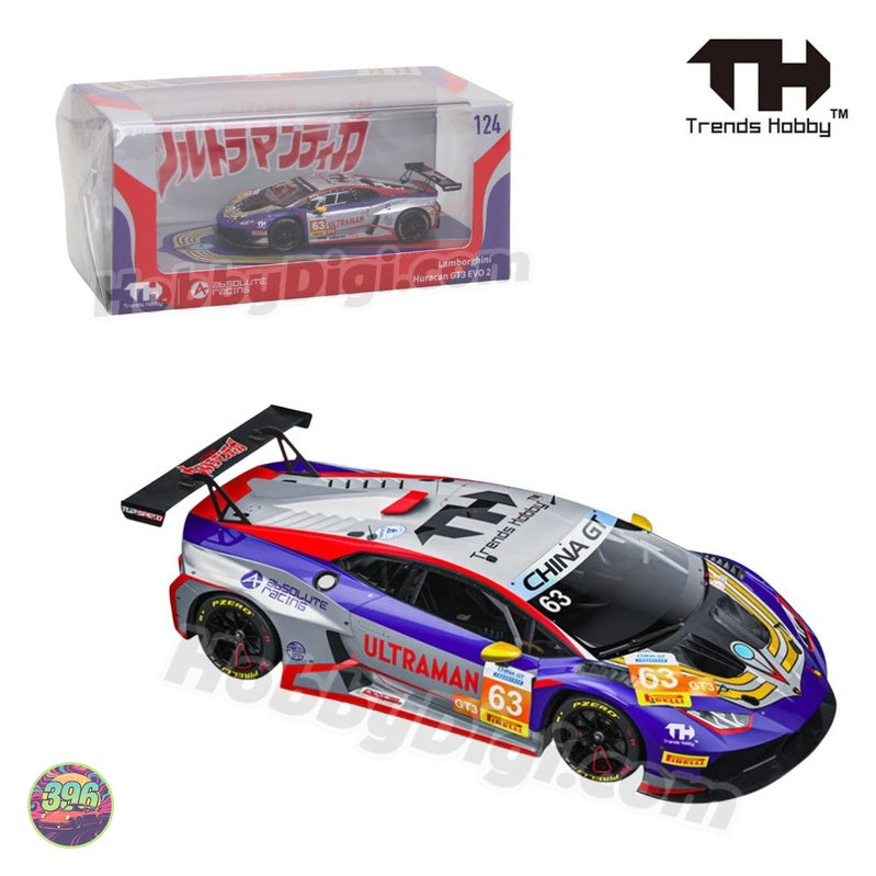 Trends Hobby - Lamborghini Huracán GT3 EVO2 Absolute Racing 2026 China GT #63 – 1:64 Trends Hobby Diecast Model NO. 241083(D)
