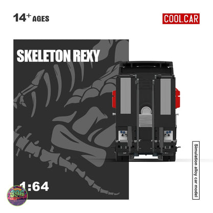 [PREORDER] Cool Car - Scania Flatbed Skeleton Rexy Truck – 1:64 Cool Car Diecast Model