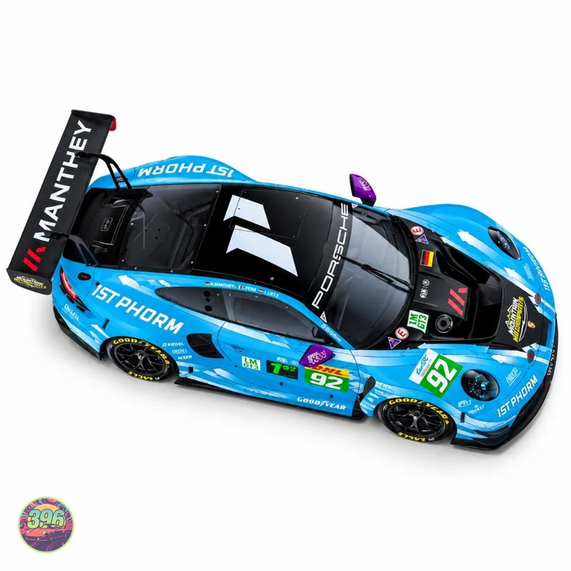 Trends Hobby - Porsche 911 GT3 R #92 Manthey 1st Phorm 2025 LeMans 24H LMGT3 Winner – 1:64 Trends Hobby Diecast Model