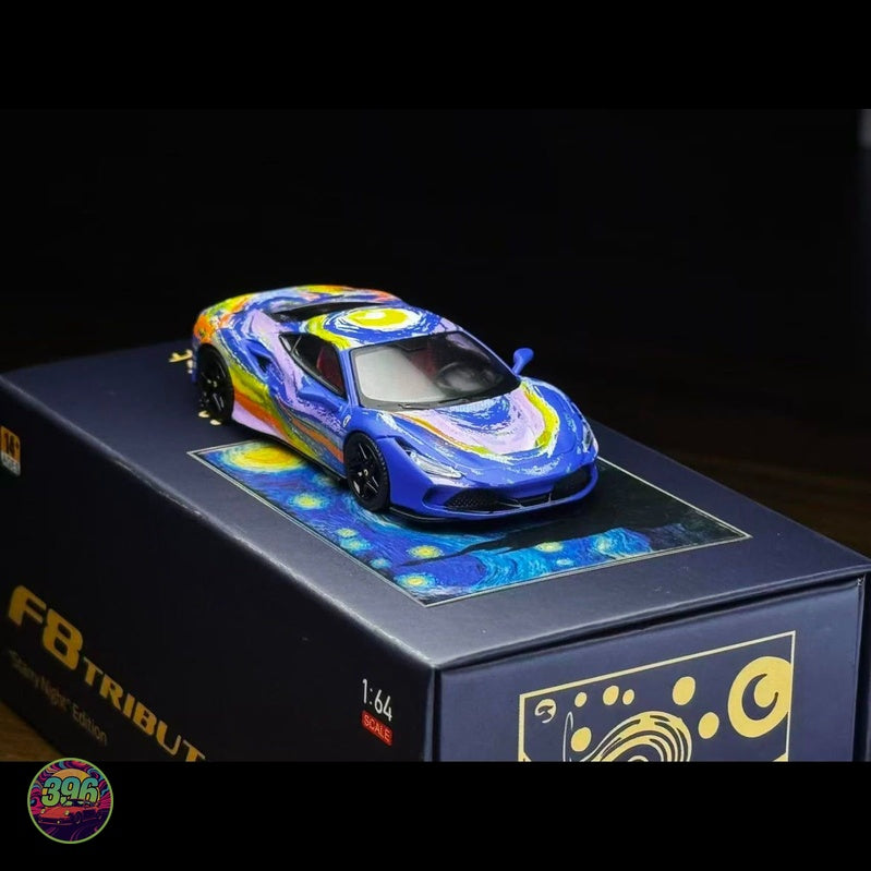 [PREORDER] Karium - Ferrari F8 Tributo Starry Night Edition – 1:64 Karium Diecast Model