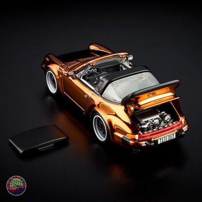 Hot Wheels RLC - Porsche 930 Turbo Targa in Bronze Metallic – 1:64 Hot Wheels Diecast Model