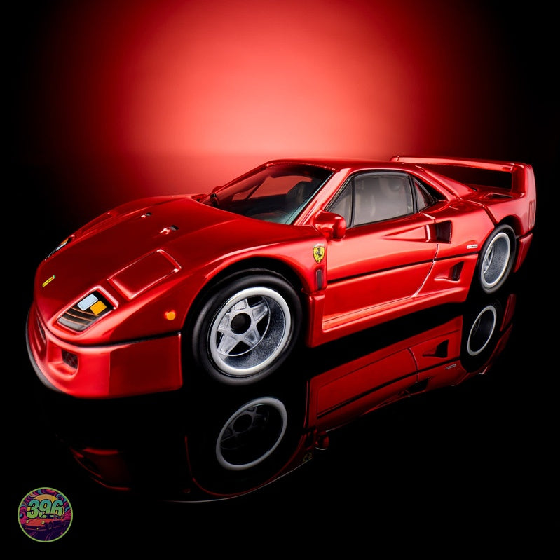 [PREORDER] Hot Wheels - Ferrari F40 Red Chrome RLC – 1:64 Hot Wheels Diecast Model