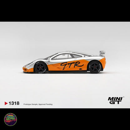 [PREORDER] Mini GT - McLaren F1 GTR #97 Orange & Silver Livery – 1:64 Mini GT Diecast Model