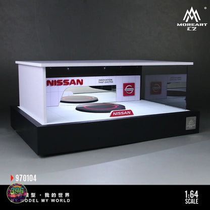 MoreArt - Nissan Showroom Diorama Display – 1:64 MoreArt Diorama Model