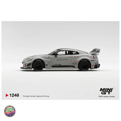 Mini GT - Nissan LB-Silhouette WORKS GT 35GT-RR Ver.1 Matt Grey – 1:64 Mini GT Diecast Model