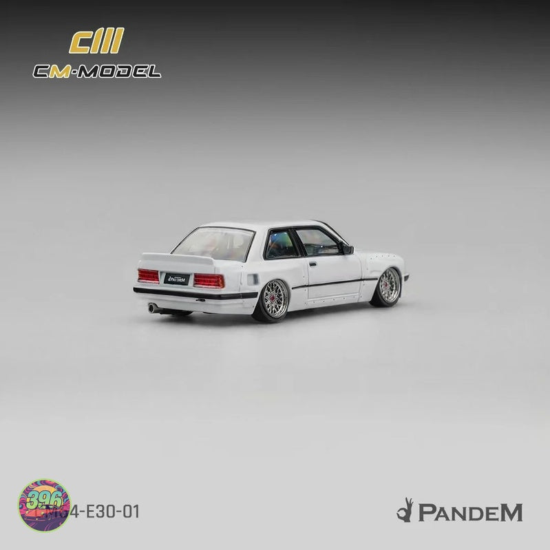 CM Model - BMW E30 M3 White with Two Wheel Styles – 1:64 CM Model Diecast Model CM64-E30-01