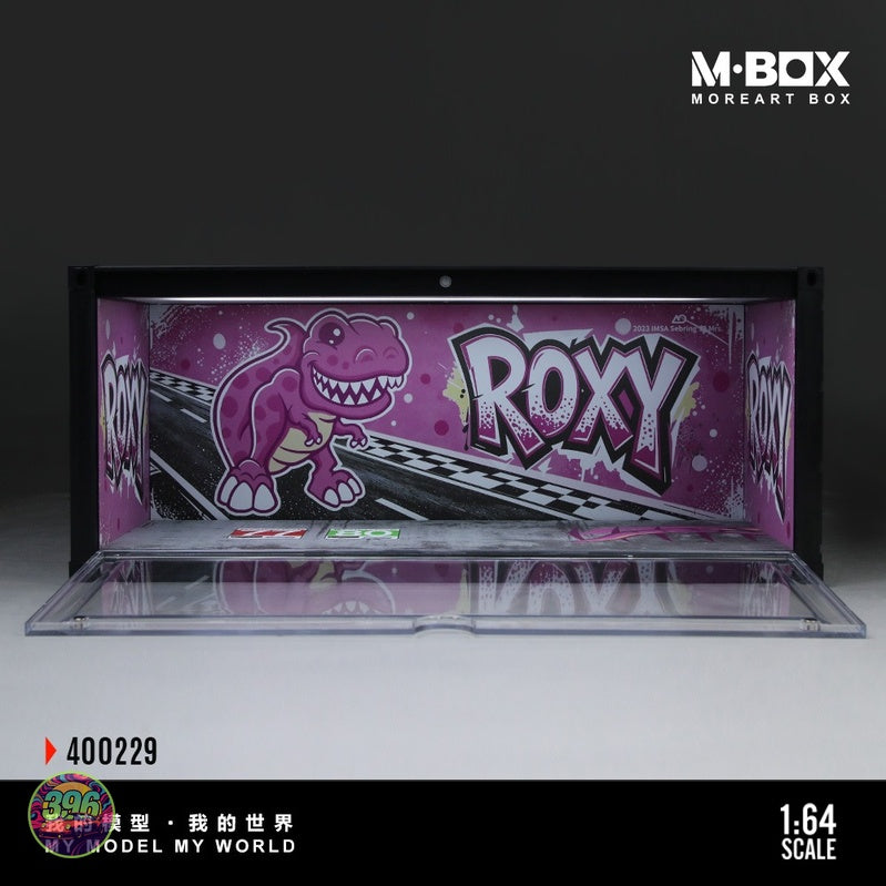 [PREORDER] M·BOX - Rexy Dinosaur Painted Container Scene 400231 – 1:64 M·BOX Diecast Display