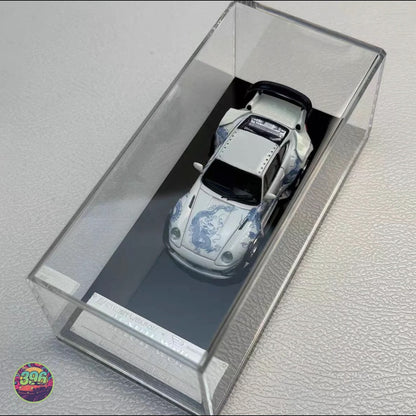 Street Weapon x Rauh-Welt Begriff - RWB Porsche 993 Ghost Player Glow in the Dark Limited Edition 209/499 – 1:64 Diecast Model