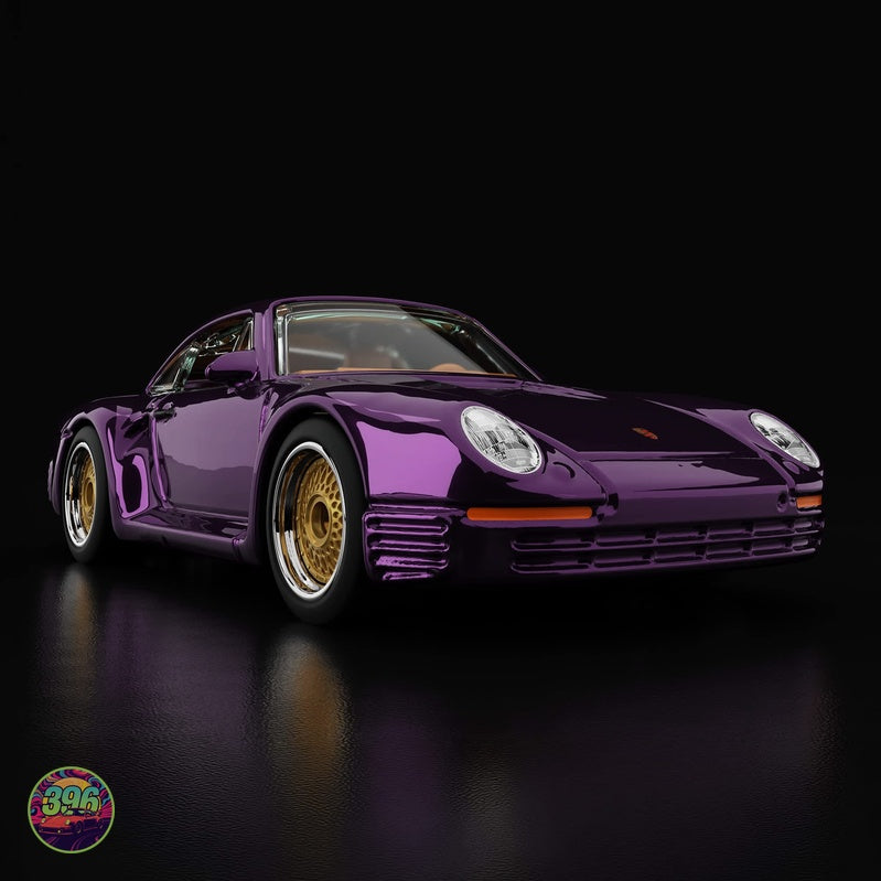 [PREORDER] Hot Wheels RLC - Porsche 959 in Purple Metallic – 1:64 Hot Wheels Diecast Model